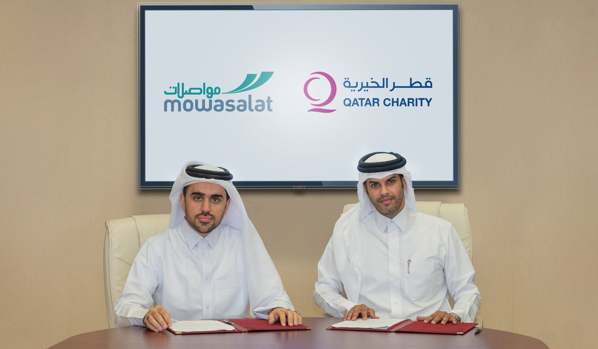 Mowasalat, Qatar Charity Sign Cooperation Agreement